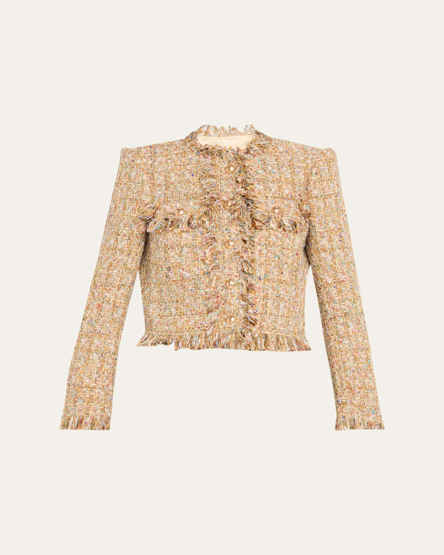 Clarise Tailored Bouclé Jacket